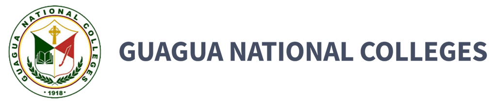 Guagua National Colleges Logo